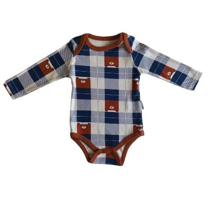 Baby Bodysuits Long Sleeve Bear