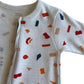 Baby Zippered Sleepsuit %100 Cotton