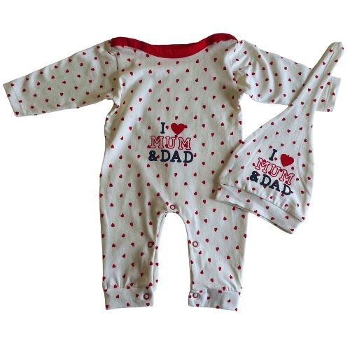 Baby Sleepsuit %100 Cotton