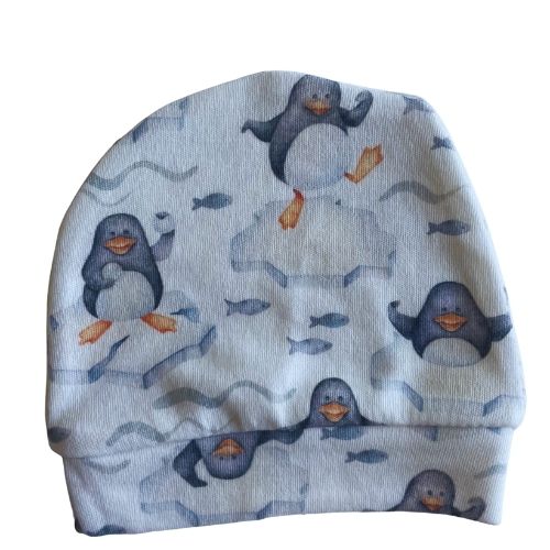 Baby Sleepsuit %100 Cotton Penguin