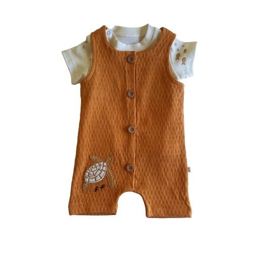 Baby t-shirt Rompers Set