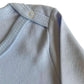 Basic Baby Bodysuits Long Sleeve %100 Cotton Blue