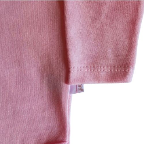 Basic Baby Bodysuits Long Sleeve %100 Cotton Pink