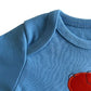 Baby Bodysuits Long Sleeve Red Elephant