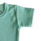Basic Baby Bodysuits Short Sleeve %100 Cotton LOVE-MINT