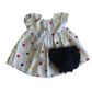 Baby Girl Colorful Polka Dot Dress Set