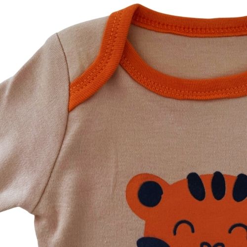 Baby Bodysuits Long Sleeve Lion