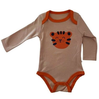 Baby Bodysuits Long Sleeve Lion