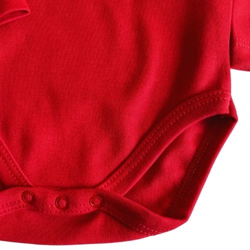 Baby Bodysuits Long Sleeve Red