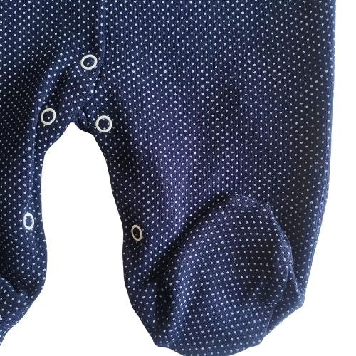 Baby Sleepsuit Dark Blue