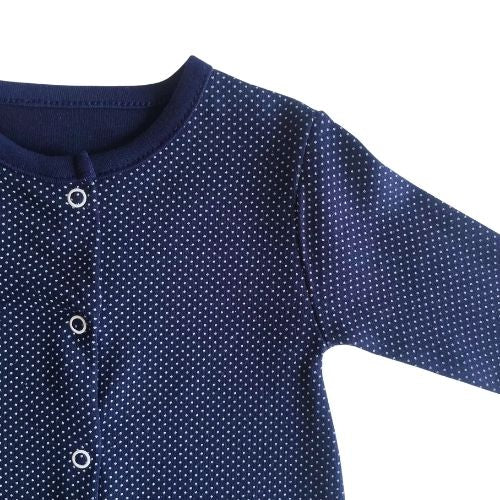 Baby Sleepsuit Dark Blue