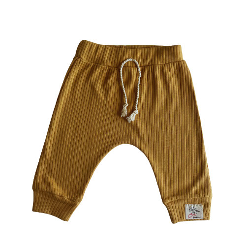 Unisex Baby Sweatpant Mustard Color